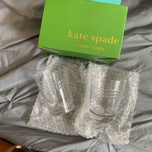 Kate spade Lenox glasses
